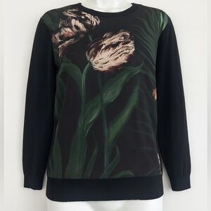 Ted Baker London Errin floral print sweatshirt